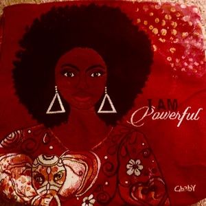 African American Woven Tote Bag